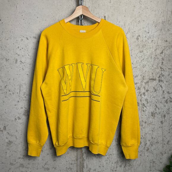 West Virginia University 80s XL College Crewneck - Picture 1 of 3